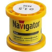 Припой Navigator 93 083 NEM-Pos02-61K-1.5-K100 (ПОС-61, катушка, 1.5 мм, 100 гр)