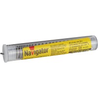 Припой Navigator 93 102 NEM-Pos01-63K-1.5-F10 (ПОС-63, колба, 1.5 мм, 10 гр)