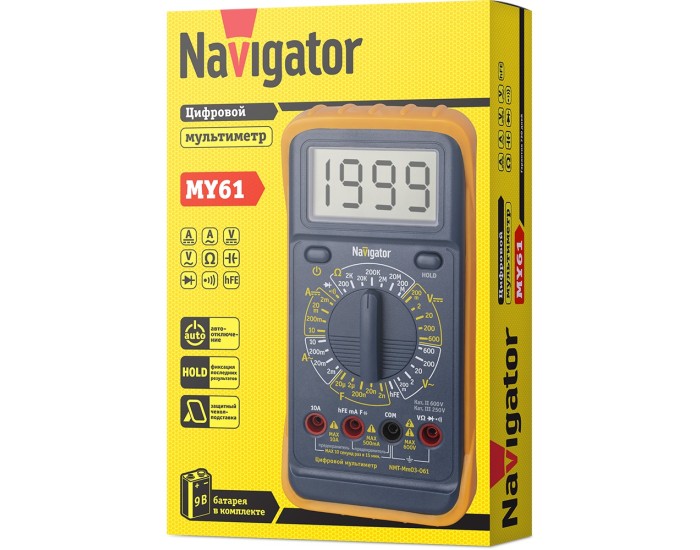 Мультиметр Navigator 93 147 NMT-Mm03-061 (MY61)