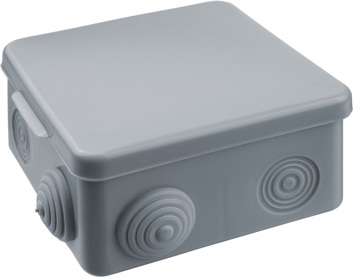 Коробка Navigator 93 248 NSS-DB-100-100-50-8-GR распаячная открытого монтажа