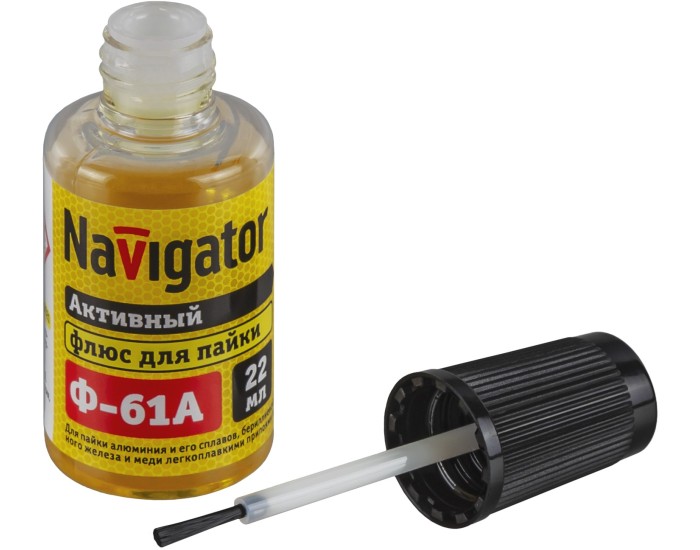 Флюс Navigator 93 265 NEM-Fl03-F22 (Ф-61А, 22 мл)