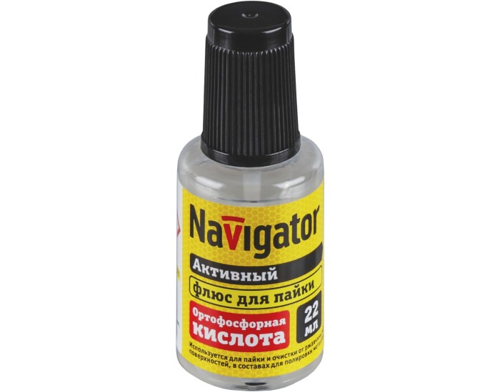 Флюс Navigator 93 266 NEM-Fl04-F22 (ортофосфорная кислота, 22 мл)