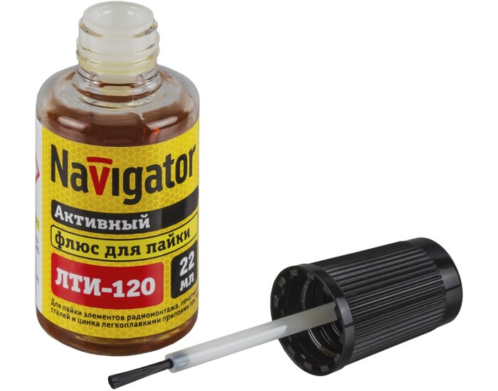 Флюс Navigator 93 267 NEM-Fl05-F22 (ЛТИ-120, 22 мл)