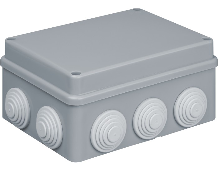 Коробка Navigator 93 408 NSS-DB-150-110-70-10-GR распаячная открытого монтажа