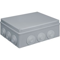 Коробка Navigator 93 410 NSS-DB-240-190-90-12-GR распаячная открытого монтажа