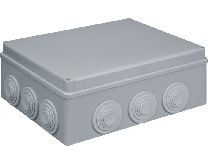 Коробка Navigator 93 410 NSS-DB-240-190-90-12-GR распаячная открытого монтажа