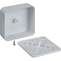 Коробка Navigator 93 411 NSS-DB-75-75-25-4-WH распаячная открытого монтажа