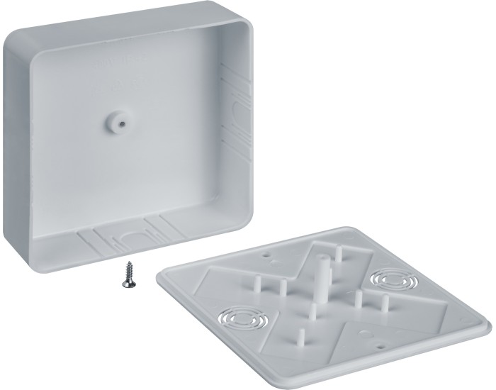Коробка Navigator 93 412 NSS-DB-100-100-25-4-WH распаячная открытого монтажа