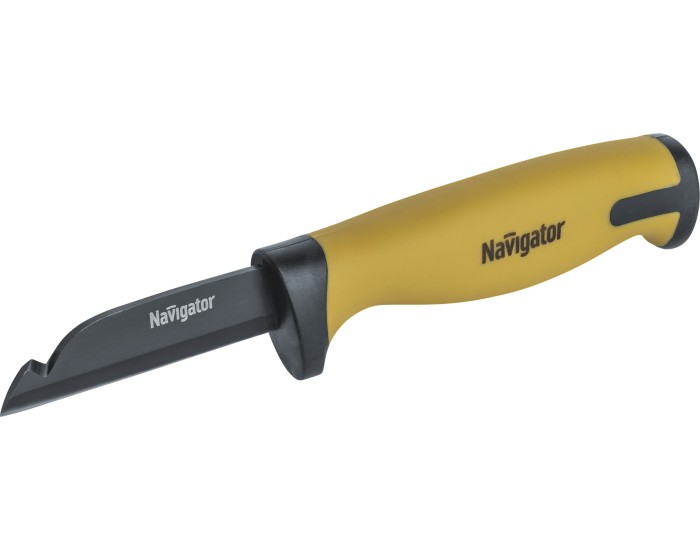 Нож Navigator 93 437 NHT-Nm05-183 (монтерский с выемкой,183 мм)