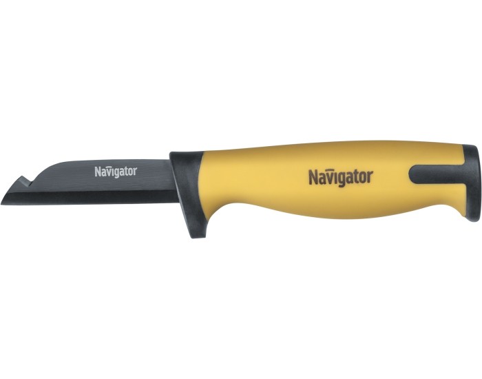 Нож Navigator 93 437 NHT-Nm05-183 (монтерский с выемкой,183 мм)