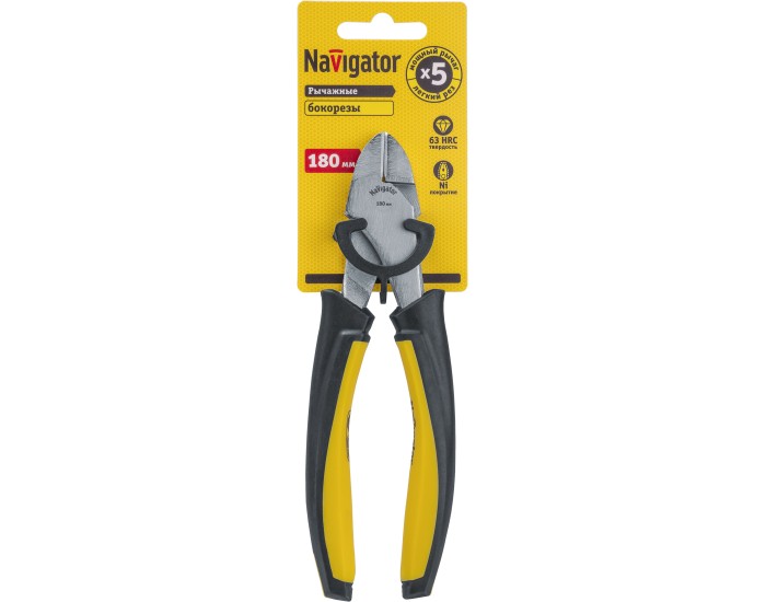 Бокорезы Navigator 93 495 NHT-Br07-180 (180 мм, мощные)