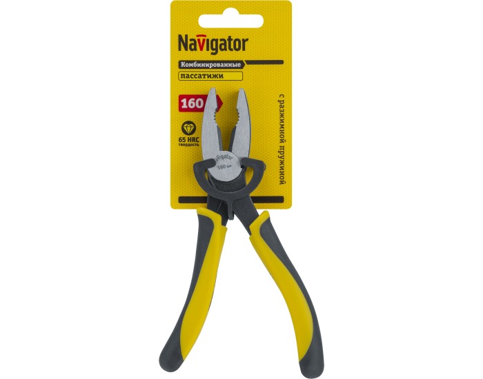 Пассатижи Navigator 93 496 NHT-Pa04-160 (160 мм, возврат пружина)