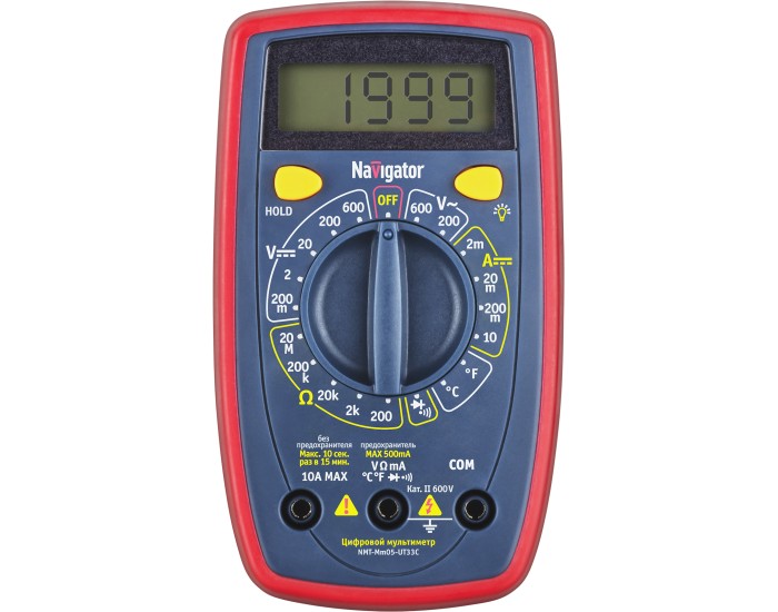 Мультиметр Navigator 93 580 NMT-Mm05-UT33C (UT33C+)