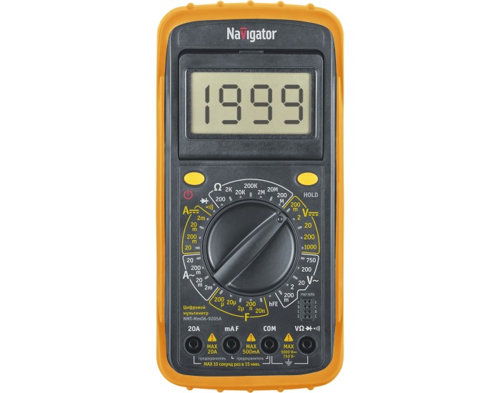 Мультиметр Navigator 93 590 NMT-Mm06-9205A (9205A)