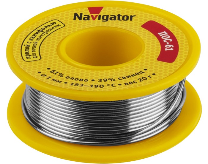 Припой Navigator 93 718 NEM-Pos04-61K-1-F20