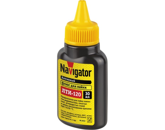Флюс Navigator 93 745 NEM-Fl05-F30 (ЛТИ-120, 30мл)