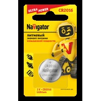 Элемент питания Navigator 93 821 NBT-CR2016-BP1