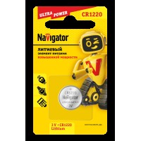 Элемент питания Navigator 93 825 NBT-CR1220-BP1