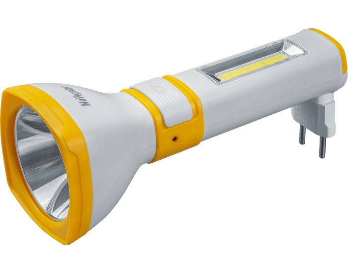Фонарь Navigator 93 861 NPT-CP26-ACCU пласт.1LED,2Вт+1COB,2Вт lead-acid 0,7Ач