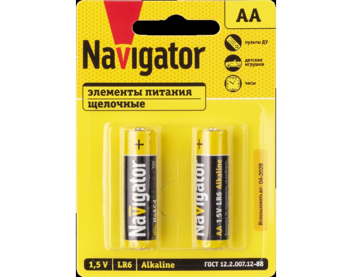 Элемент питания Navigator 93 964 NBT-NPE-LR6-BP2