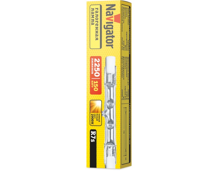 Лампа Navigator 94 218 J78mm 150W R7s 230V 2000h