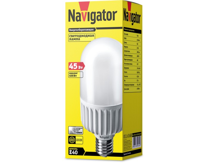 Лампа Navigator 94 340 NLL-T105-45-230-840-E40