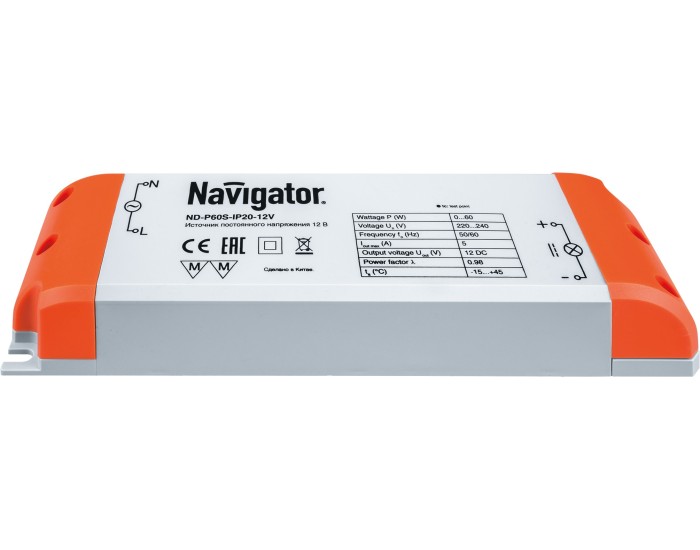 Драйвер Navigator 94 679 ND-P60S-IP20-12V
