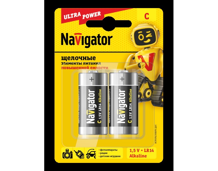 Элемент питания Navigator 94 754 NBT-NE-LR14-BP2