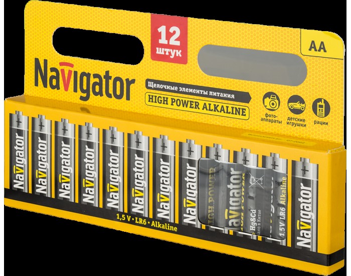 Элемент питания Navigator 94 782 NBT-NE-LR6-BP12