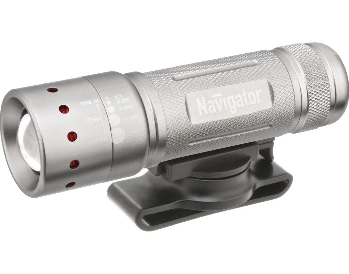 Фонарь Navigator 94 964 NPT-B01-3AAA Вело. 2 крепл. CREE 1LEDх5Вт, фокус, блист.