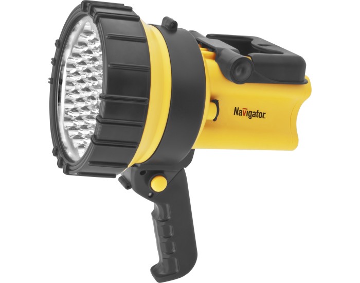 Фонарь Navigator 94 966 NPT-SP10-ACCU Прожект. 37LED, аккум.4В, 4Ач.