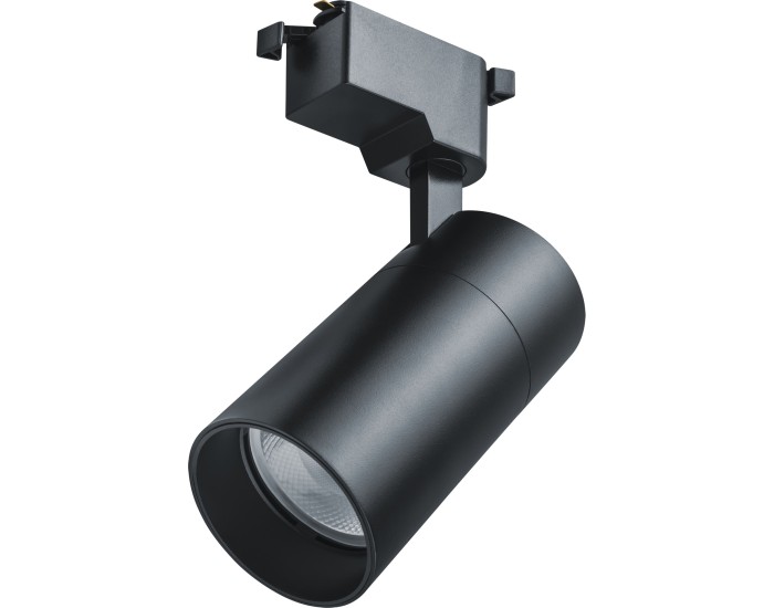 Светильник Navigator 95 546 NLT-T1-1L-25W-840-BL-LED (трековый, 36 гр, 4000К)