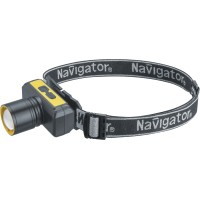 Фонарь Navigator 95 556 NPT-H41-ACCU налоб 1LEDx10Вт,4реж,Li-ion1.2Ач