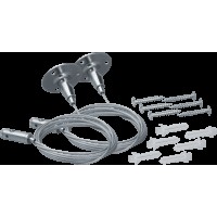 Аксессуар Navigator 95 624 NLT-R2-CR-150 (подвес для ШП, 1.5м, хром, 2 шт)
