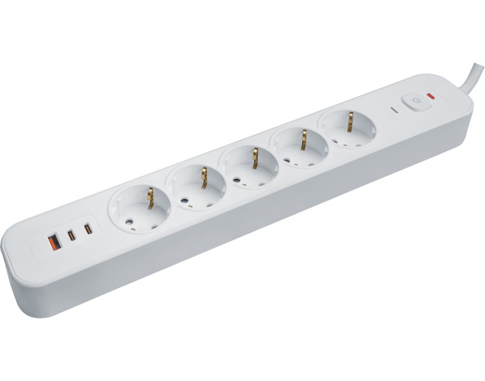 Сетевой фильтр Navigator 95 683 NSP-USB-05-500-ESC-3x1-PD20W