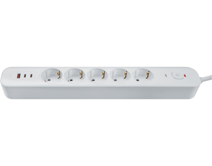 Сетевой фильтр Navigator 95 683 NSP-USB-05-500-ESC-3x1-PD20W
