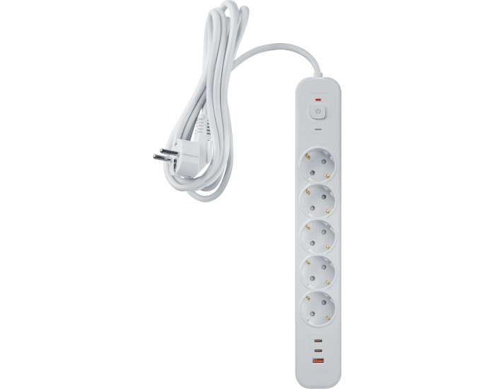 Сетевой фильтр Navigator 95 683 NSP-USB-05-500-ESC-3x1-PD20W