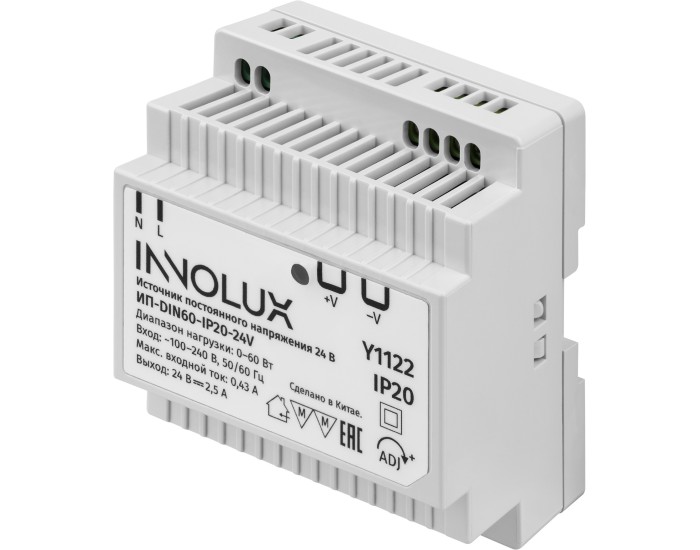 Драйвер INNOLUX 97 439 ИП-DIN60-IP20-24V